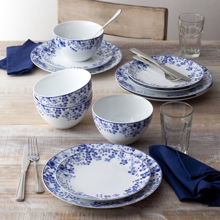 Porcelain dinnerware hot sale sets